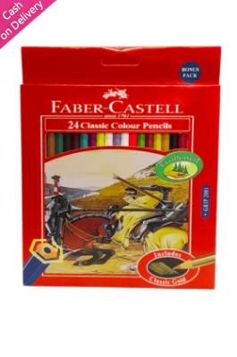 FABER CASTELL COLOUR PENCIL 24 -1022 - n/a - MKN0000000035