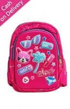 PRE SCHOOL  BAG - KITTEN PINK - MKN0000000209