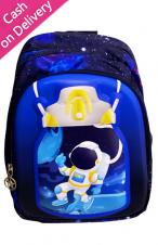 PRE SCHOOL BAG - ASTRONAUT LIGHT BLUE - MKN0000000217