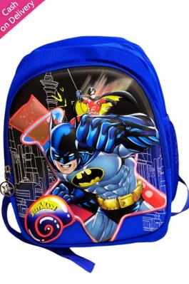 PRE SCHOOL BAG - BATMAN AND ROBIN DARK BLUE - n/a - MKN0000000220